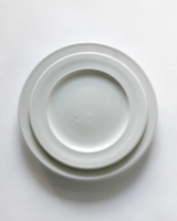 Farmhouse Salad Plate - Eggshell