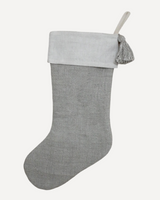 Hand Woven Stockings - Silver