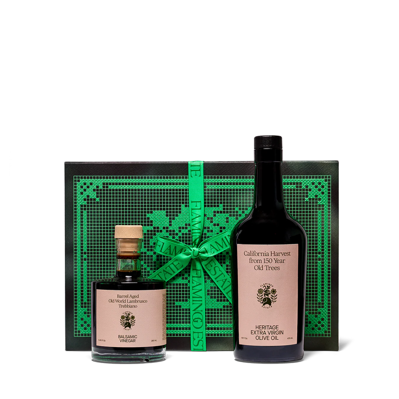 Flamingo Estate Tablemates — Olive Oil & Vinegar Gift Set