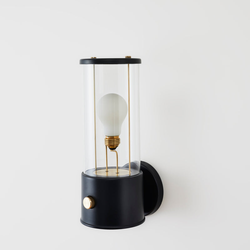 The Muse Wall Light in Hackles Black