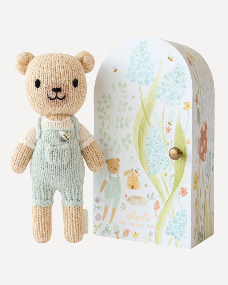 Tiny Charlie the honey bear, gives 10 meals