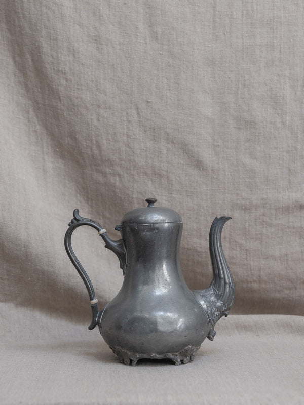 Vintage Pewter Teapot No.3