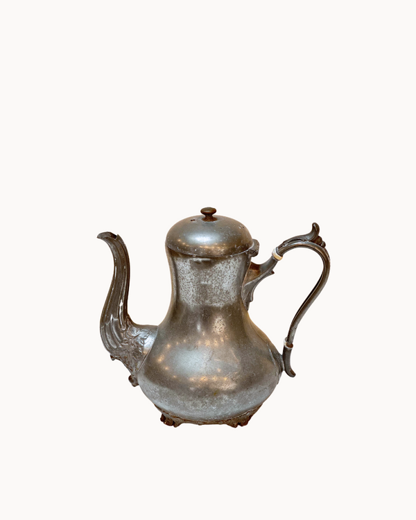 Vintage Pewter Teapot No.3