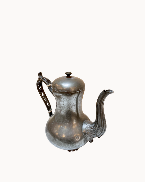 Vintage Pewter Teapot No.3