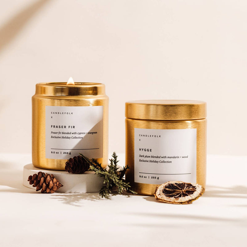 Holiday Soy Candle - Hygge