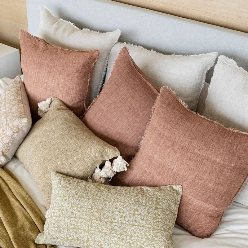 24x24 Lina Linen Pillow Oat