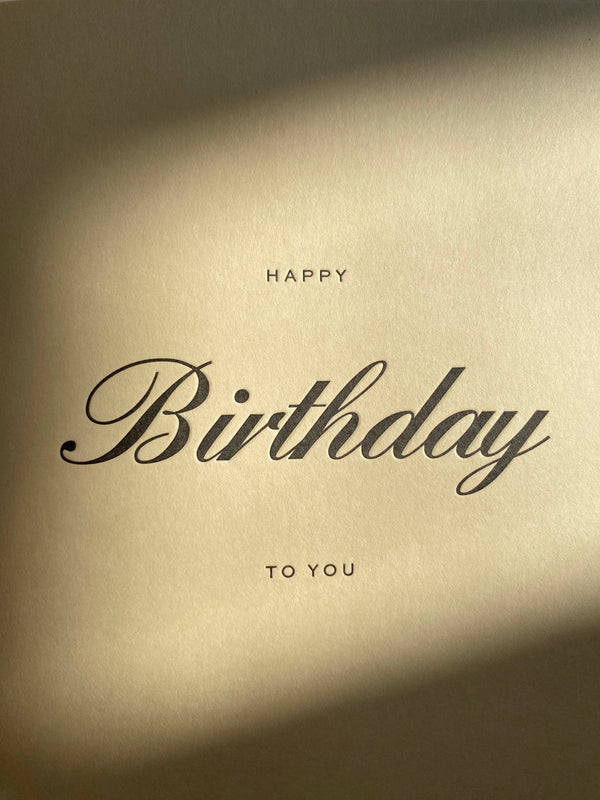 Greeting Card — Happy Birthday No. 15