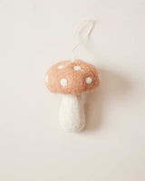 Felted Mushroom Ornament