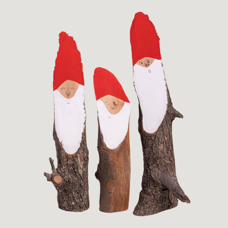 Handmade Santa Log