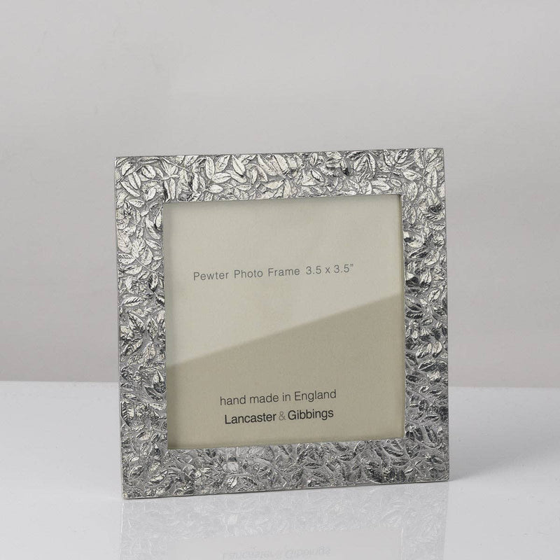 Hedgerow Hand Cast Pewter Photo Frame