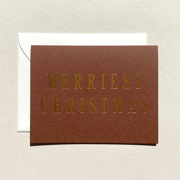 Merriest Christmas No. 11: Single Card / Moss