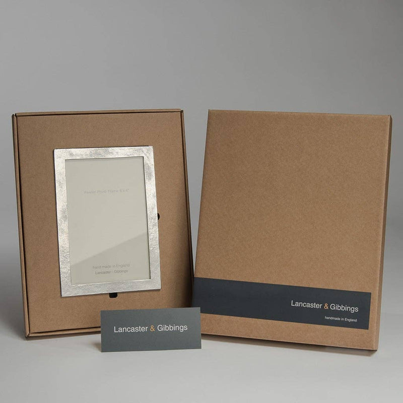 Sandstone Hand Cast Pewter Photo Frame