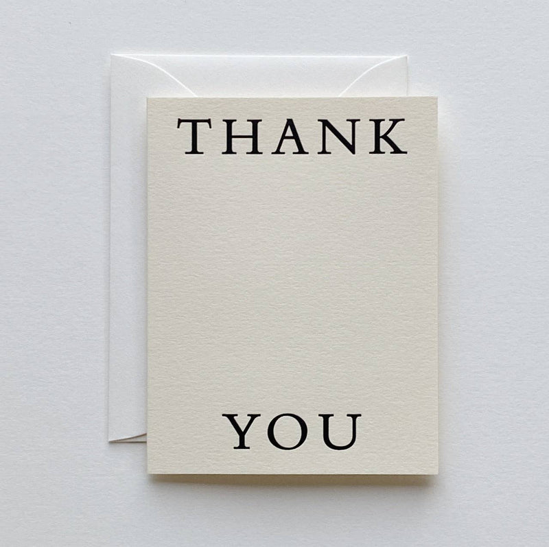 Greeting Card — Thank You No. 09