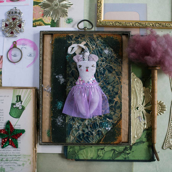 Glinda the Good Embroidered Ornament