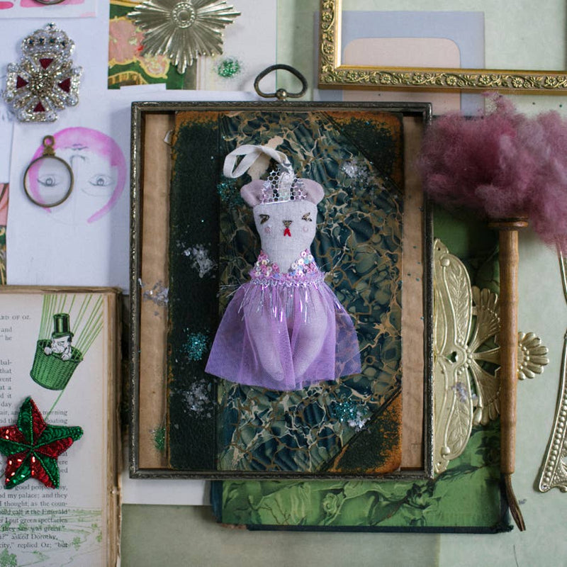 Glinda the Good Embroidered Ornament