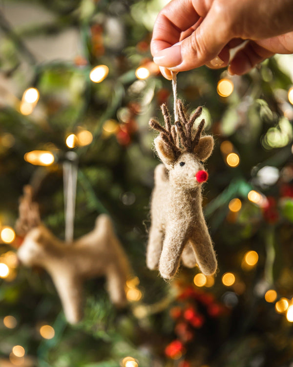 Dash Away Reindeer Ornament