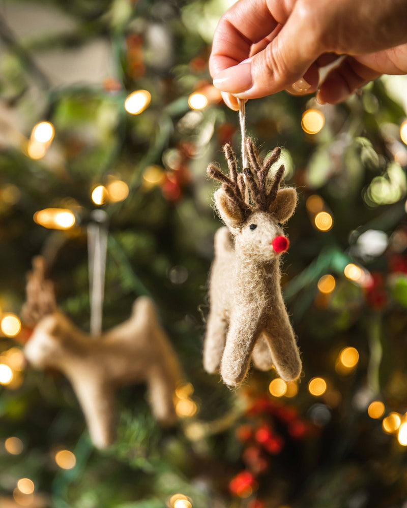 Dash Away Reindeer Ornament