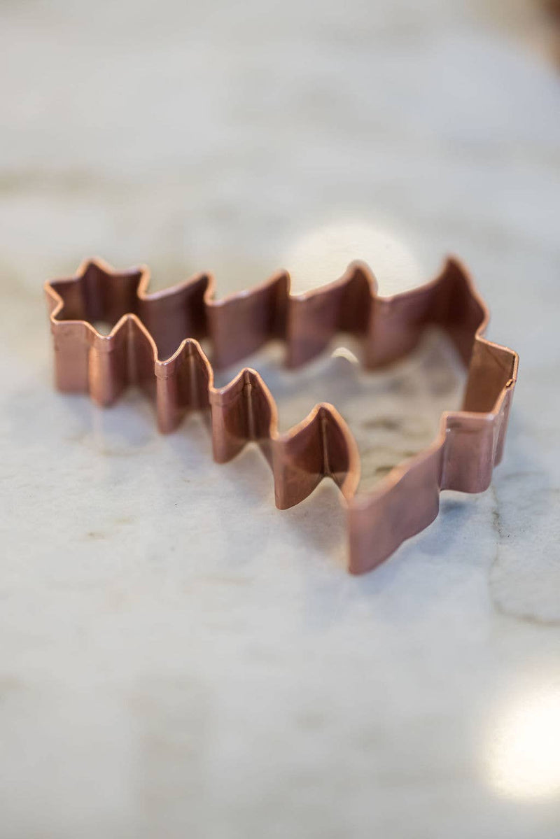 Copper Holiday Cookie Cutters - Set of 6