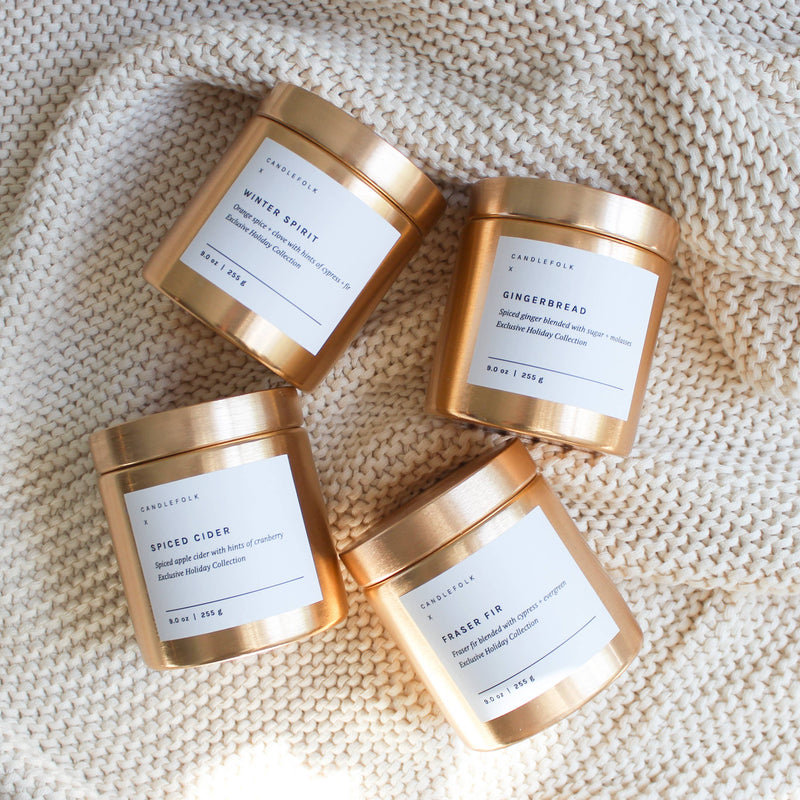 Holiday Soy Candle — Fraser Fir