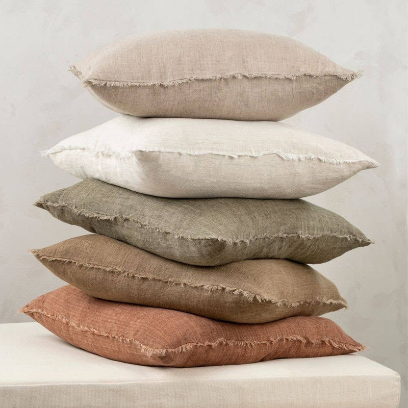20x20 Lina Linen Pillow Chambray