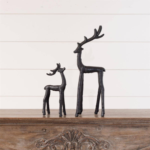 Wrought Iron Reindeer — Set of 2