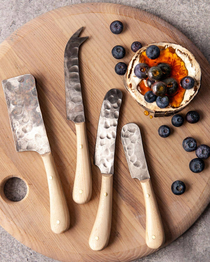 Artisan Forged Cheese Knives