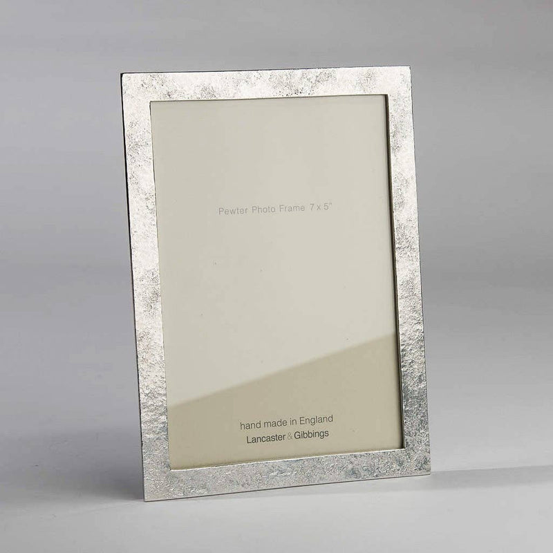 Sandstone Hand Cast Pewter Photo Frame