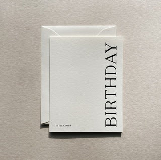 Greeting Card - It's Your Birthday