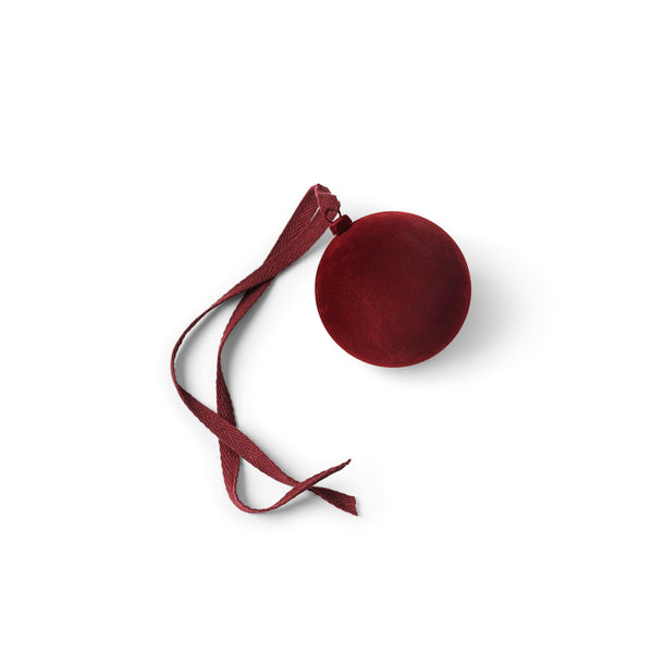 Ornament - Velvety tone, small red by Nordstjerne
