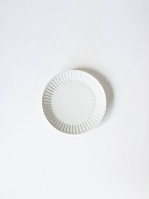 Fluted Dessert Plate