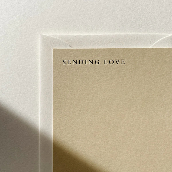 Greeting Card — Sending Love