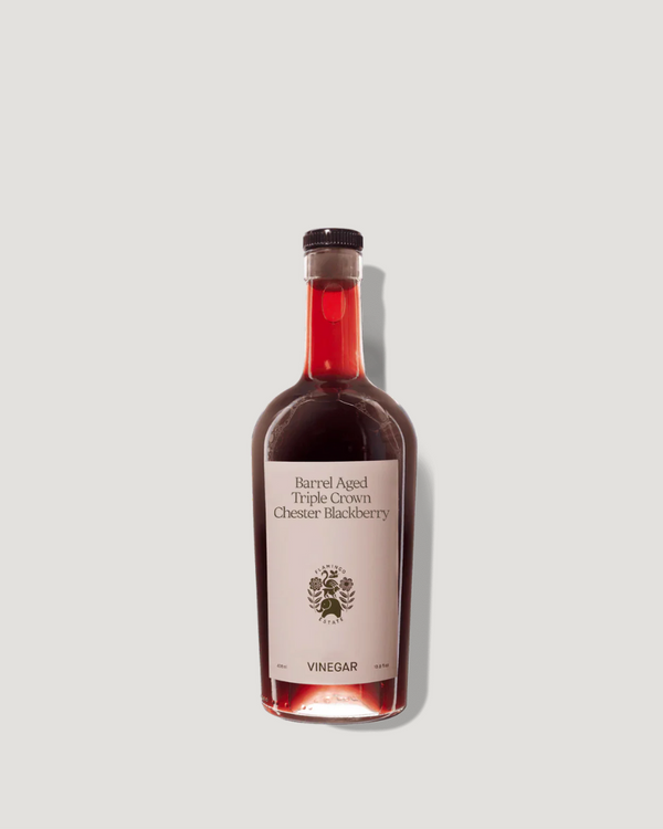 Barrel Aged Triple Crown Chester Blackberry Vinegar