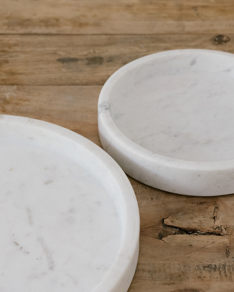 Marble Petite Round Tray