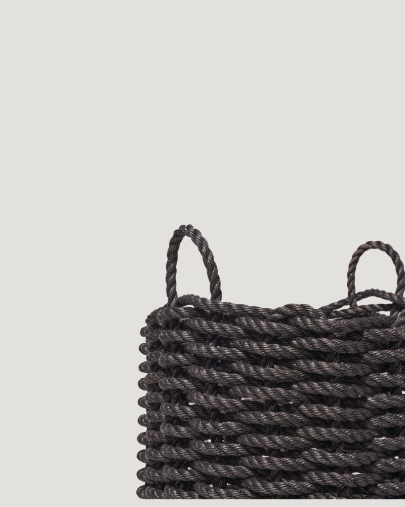 Rope Basket - Charcoal