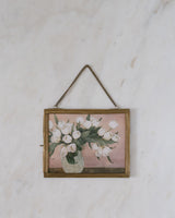 Weathered Brass Hanging Photo Frames