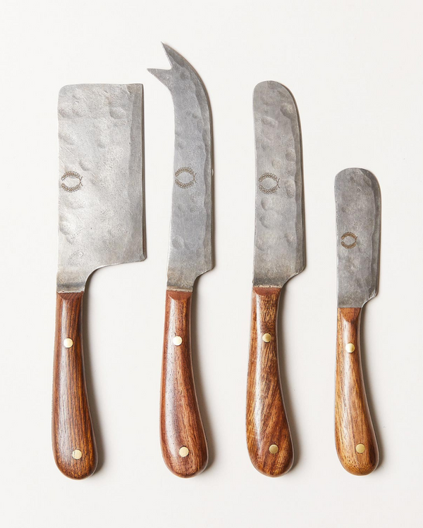 Artisan Forged Cheese Knives by Farmhouse Pottery
