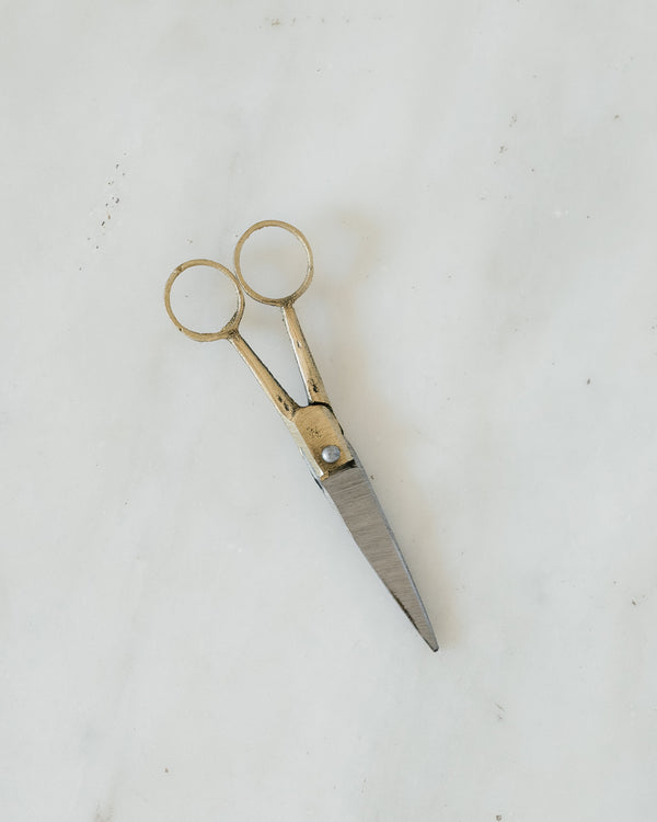 Small Brass Scissors