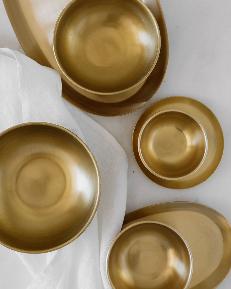 Nesting Brass Bowls