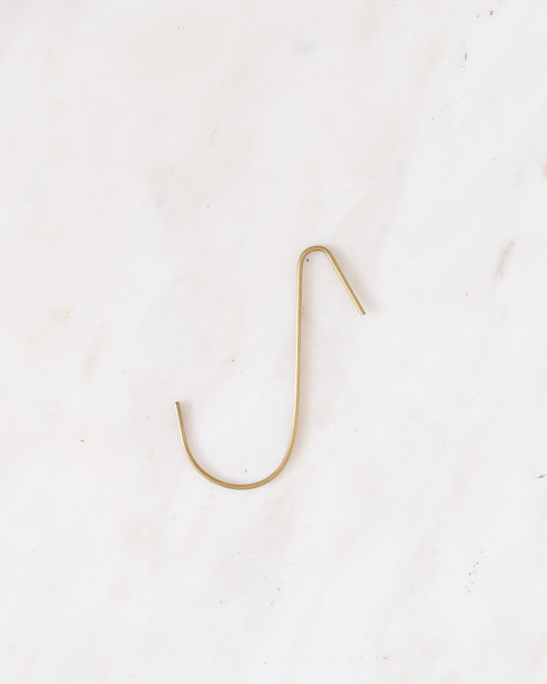 Brass J Hooks