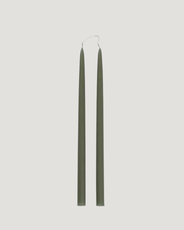 Forest Hand Dipped Taper Candles