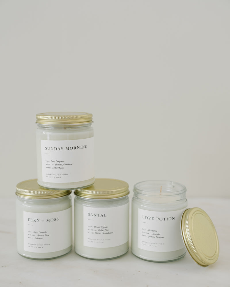 Sunday Morning Minimalist Candle