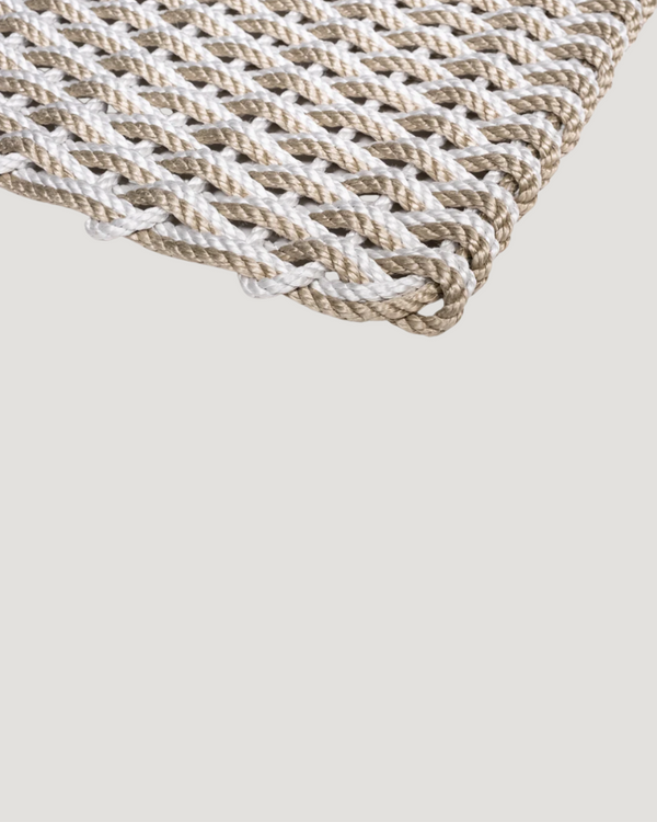 Doormat — Fog Gray / Sand
