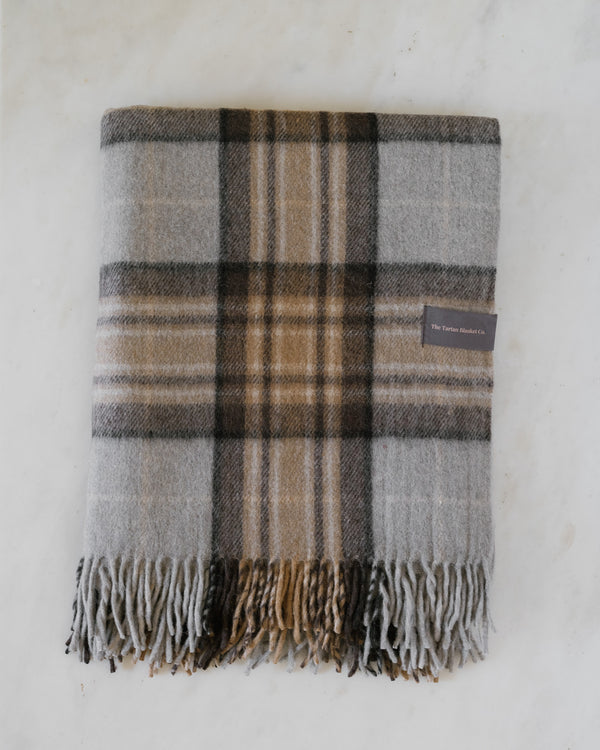 Mackellar Tartan — Recycled Wool Blanket
