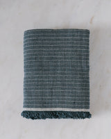 Cotton Blanket in Inkwell