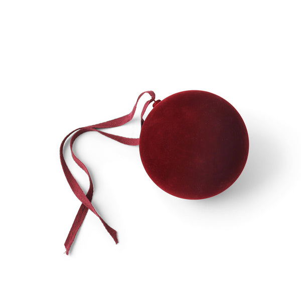 Red Velvet Ornament — Large