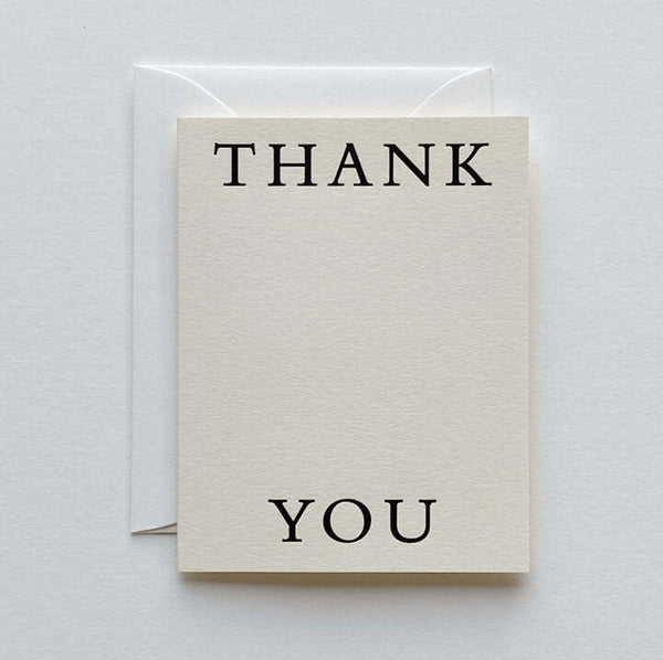 Greeting Card — Thank you