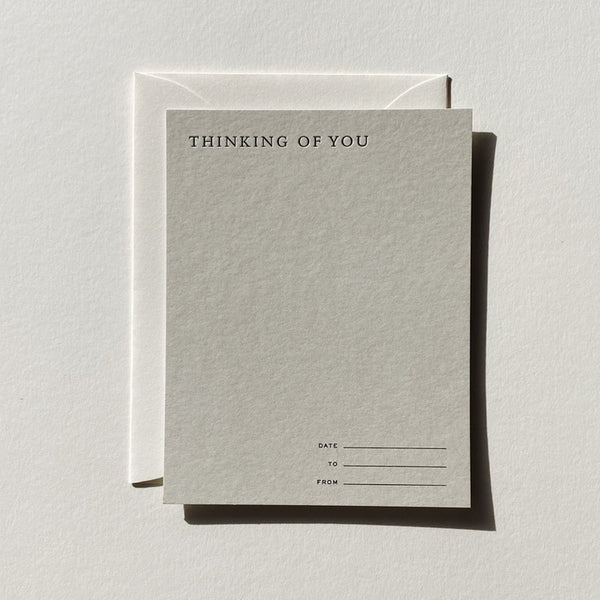 Note Card — Thinking of You